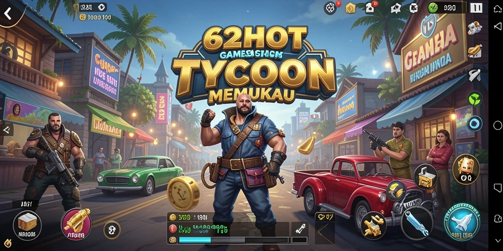Tampilan gameplay Tycoon yang memukau dan interaktif.