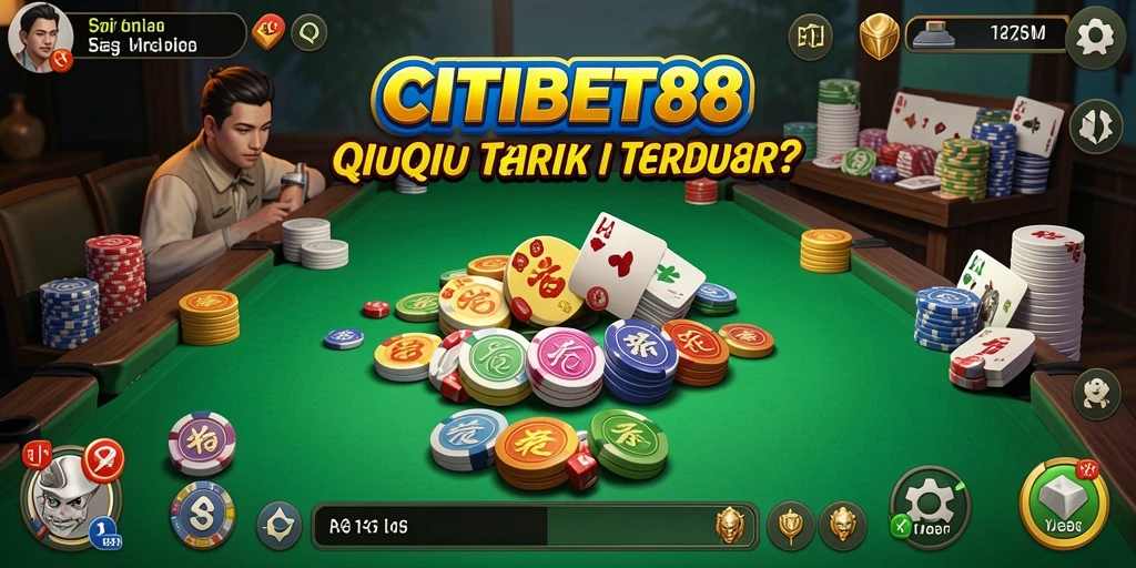 Tampilan menarik gameplay QiuQiu dalam CITIBET88.