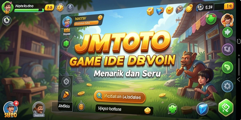 Screenshot JMTOTO menampilkan tampilan gameplay Idle yang memukau dan menarik.