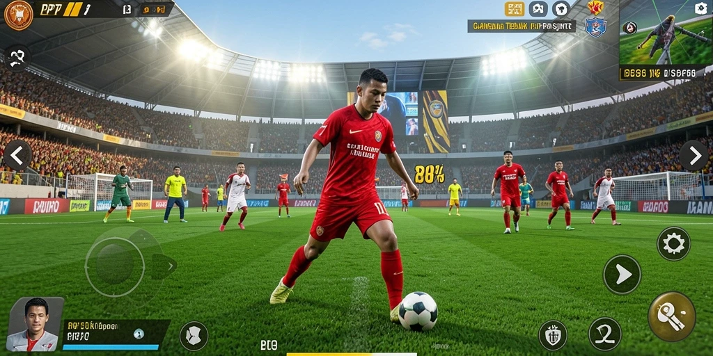 Tampilan menarik gameplay PP7 dengan momen seru.