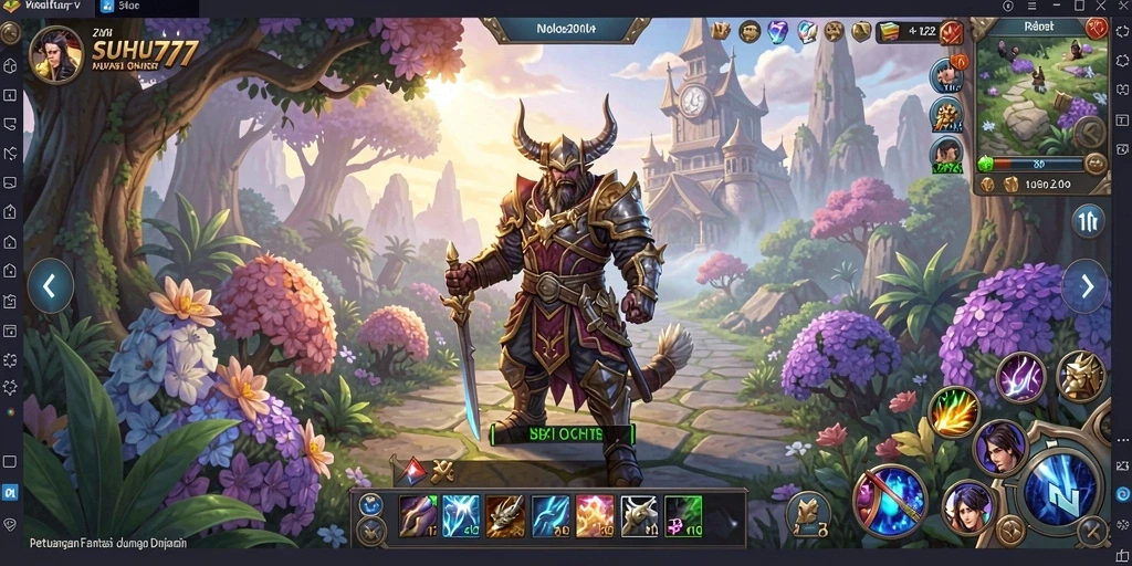 Tampilan gameplay SUHU777 yang menakjubkan di dunia RPG.