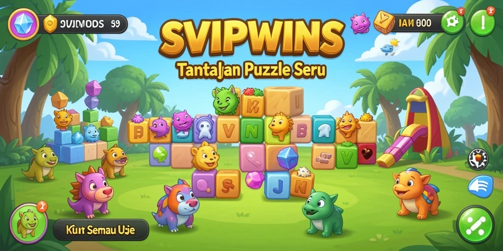 Tangkapan layar gameplay menampilkan momen seru dalam menyelesaikan teka-teki.