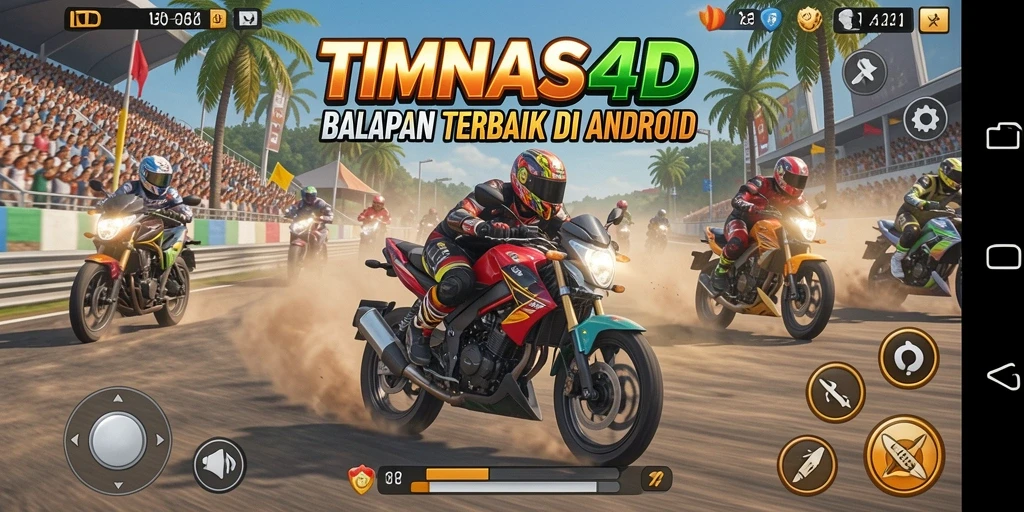 Tampilan gameplay seru dan menegangkan dalam TIMNAS4D.